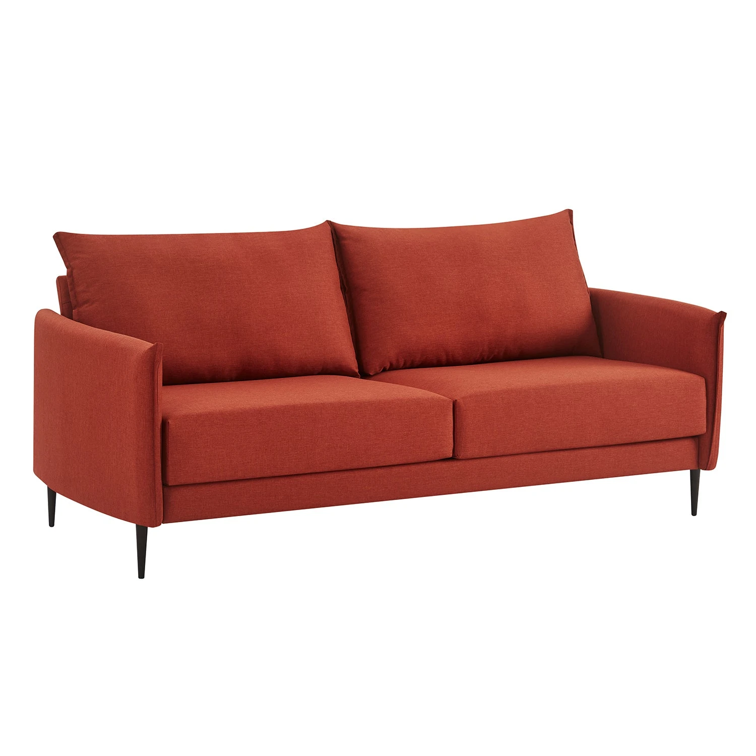 Bari Burnt Ochre Fabric Sofa - Image 7