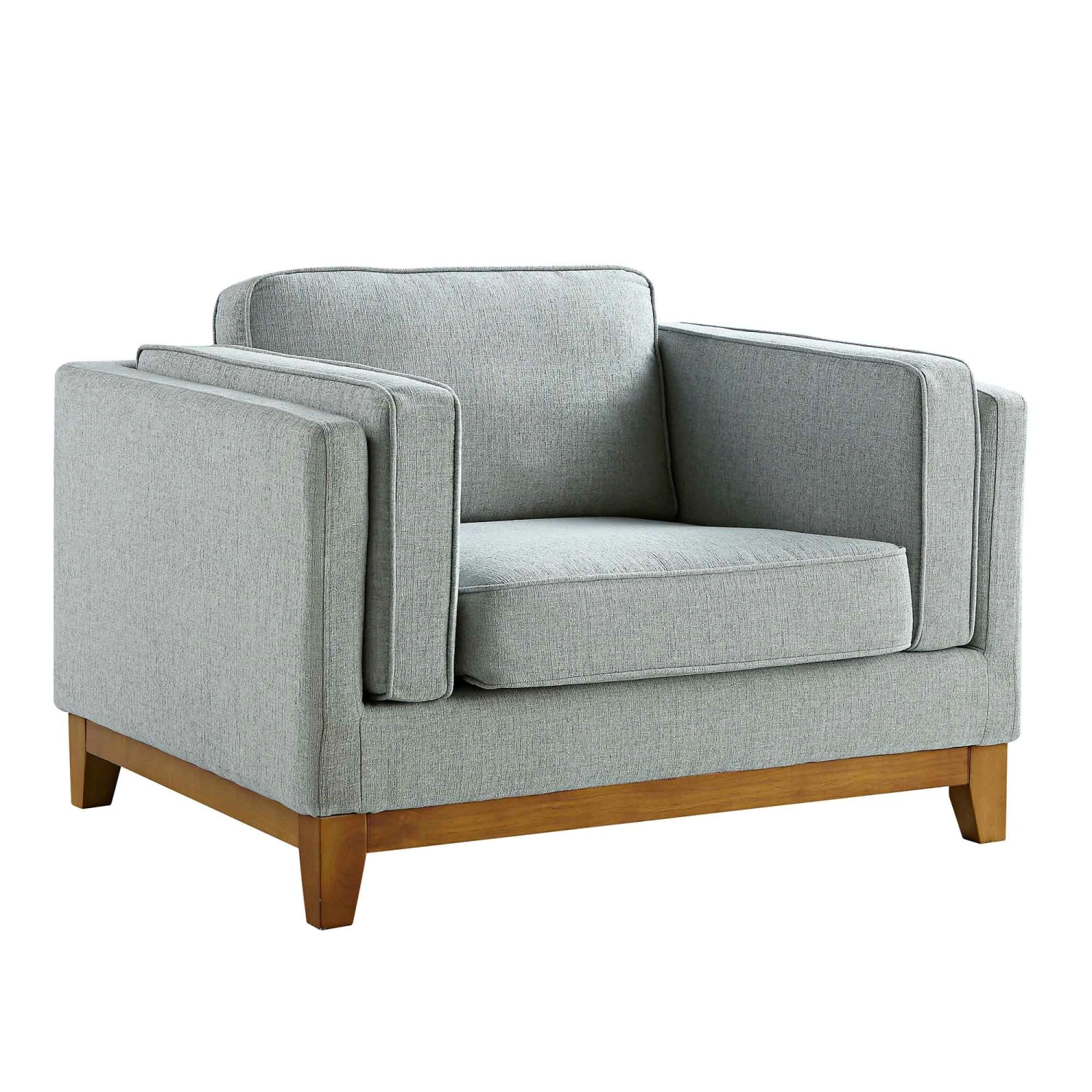 Dipley Sage Fabric Sofa, 1-Seater - Image 7