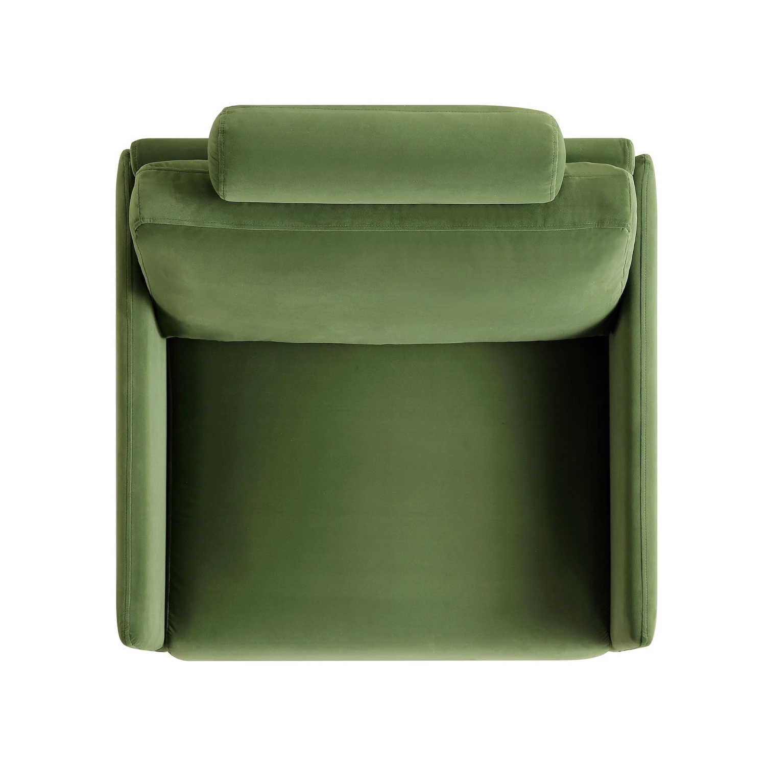 Timber Fern Green Velvet Armchair - Image 9