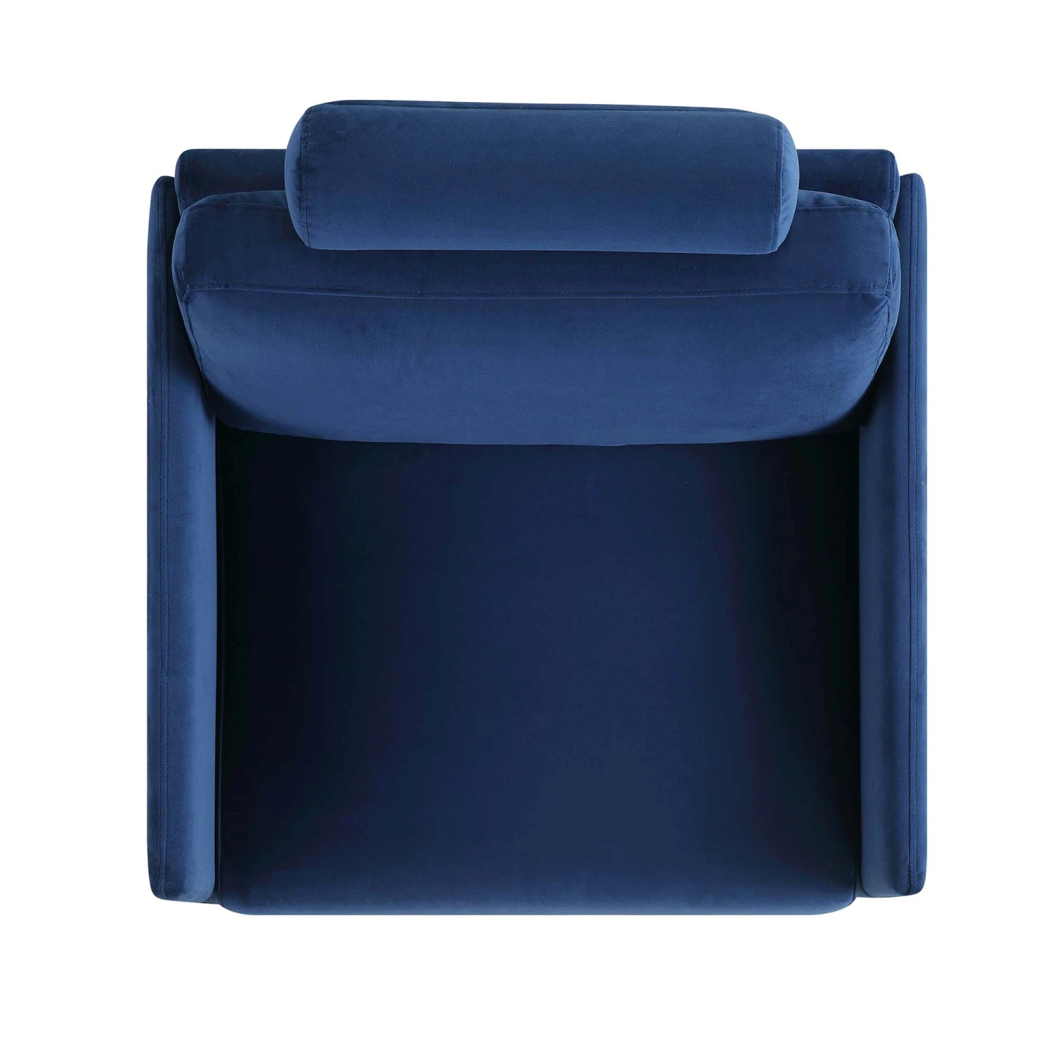 Timber Navy Blue Velvet Armchair - Image 8