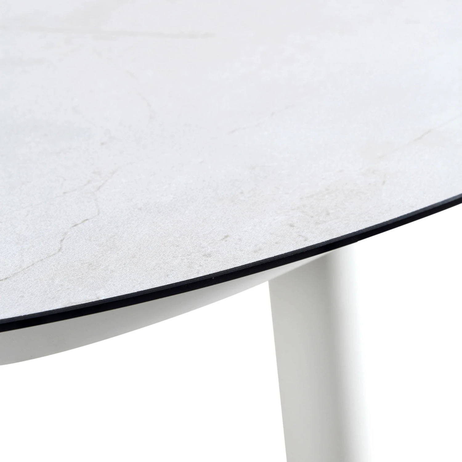 Montebello 6-Seater Outdoor Taupe Rope And Aluminium Oval Dining Set With White Ceramic Dining Table - Image 11